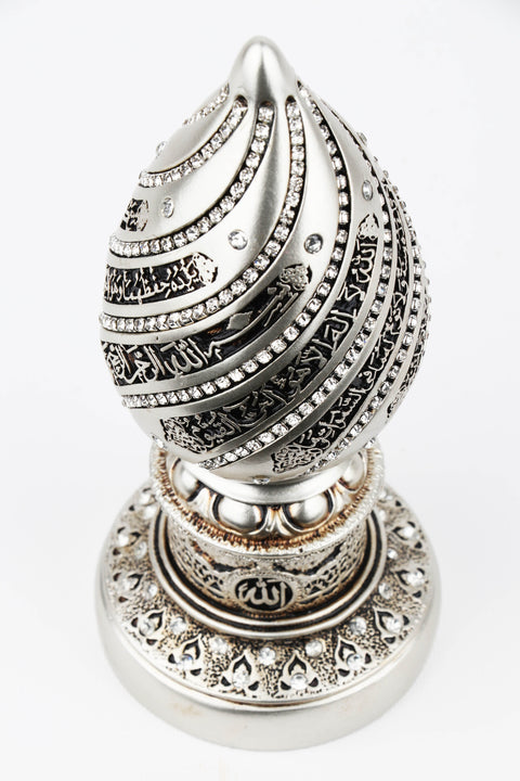 Ayatul Kursi Cone Figurine | Turkish Decor-Elite Turkish Bazaar