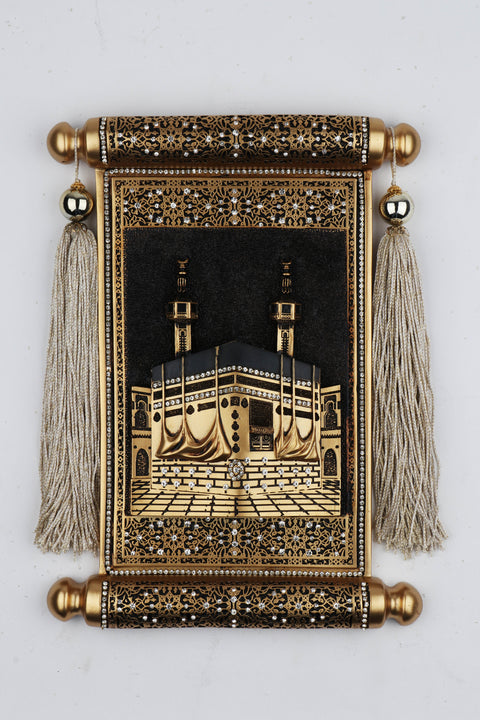 Kaaba Wall Art figurine | Islamic Wall Art-Elite Turkish Bazaar