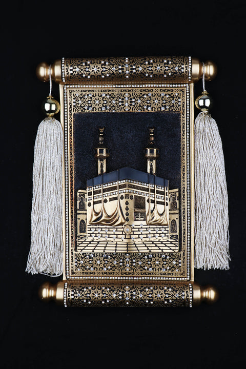 Kaaba Wall Art figurine | Islamic Wall Art-Elite Turkish Bazaar