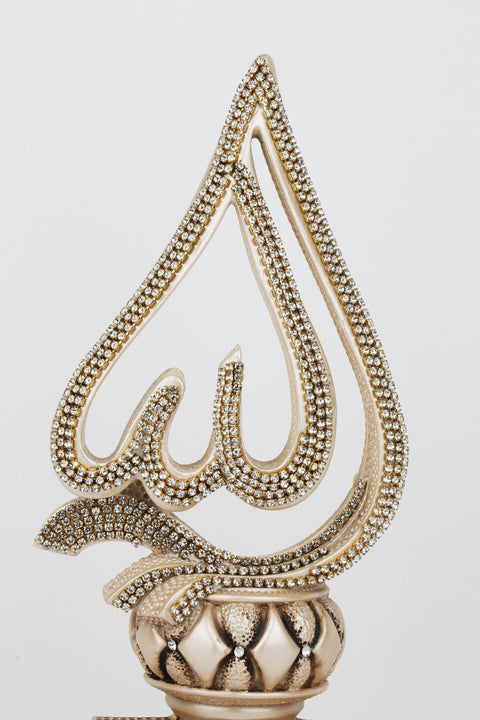 Names of Allah And Mohamed Curve Figurine | Turkish Decor-Elite Turkish Bazaar