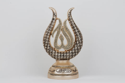Tulip Figurine with calligraphy Allah - Mohamed Asmaul Husna-Elite Turkish Bazaar