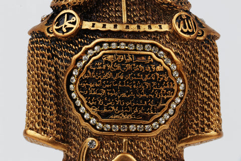 Turkish Decor | Ottoman Armour Mini Figurine-Elite Turkish Bazaar