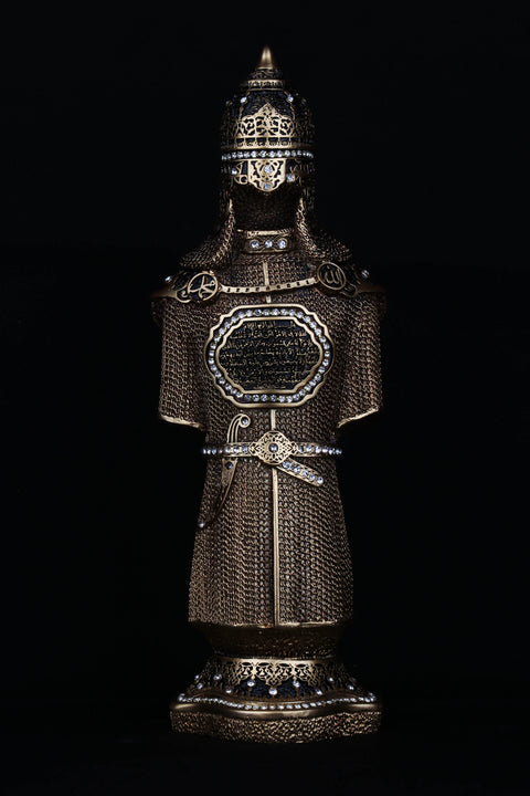 Turkish Decor | Ottoman Armour Mini Figurine-Elite Turkish Bazaar