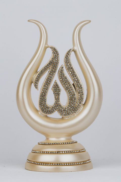 Turkish Decorations | Allah - Mohamed Large Tulip Figurine-Elite Turkish Bazaar