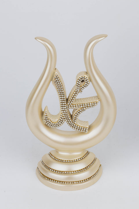 Turkish Decorations | Allah - Mohamed Large Tulip Figurine-Elite Turkish Bazaar