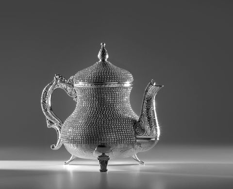 Diamond Cut | Ancient Style Decorative Pot-Elite Turkish Bazaar