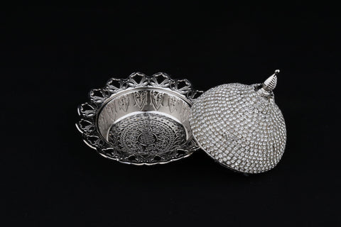 Diamond decorated treats case-Elite Turkish Bazaar