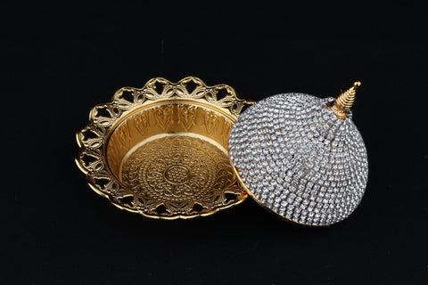 Diamond decorated treats case-Elite Turkish Bazaar