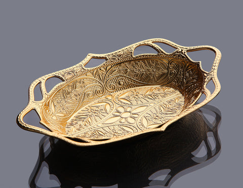 Oval Decorative Turkish Treats Case-Elite Turkish Bazaar