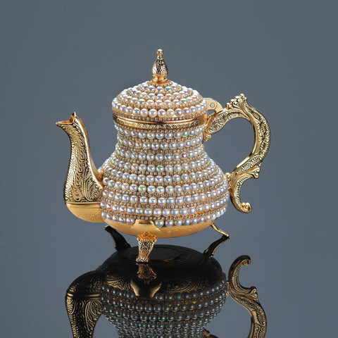 Stone | Ancient style Decorative Pot-Elite Turkish Bazaar