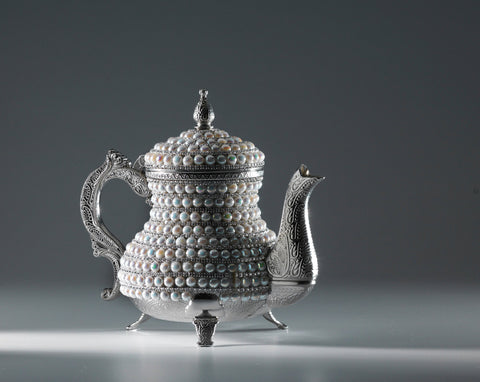 Stone | Ancient style Decorative Pot-Elite Turkish Bazaar