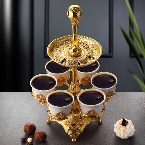 Two Floor Porcelain Mirra Presentation Set-Elite Turkish Bazaar