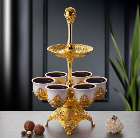 Two Floor Porcelain Mirra Presentation Set-Elite Turkish Bazaar