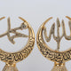 Crescent Figurine | Allah - Mohamed-Elite Turkish Bazaar