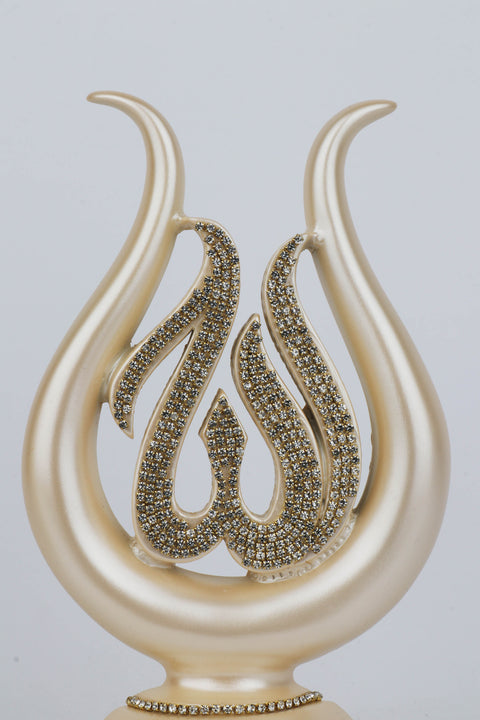 Turkish Decorations | Allah - Mohamed Large Tulip Figurine-Elite Turkish Bazaar