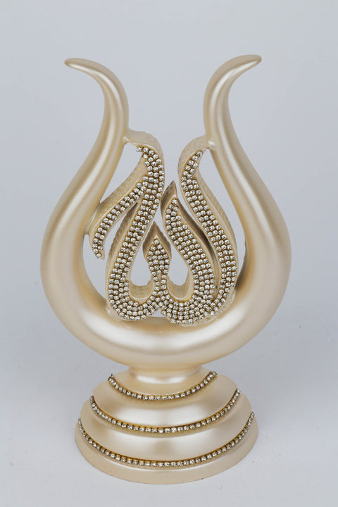 Turkish Decorations | Allah - Mohamed Large Tulip Figurine-Elite Turkish Bazaar