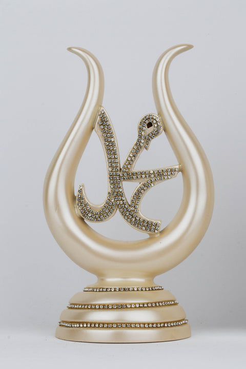 Turkish Decorations | Allah - Mohamed Large Tulip Figurine-Elite Turkish Bazaar