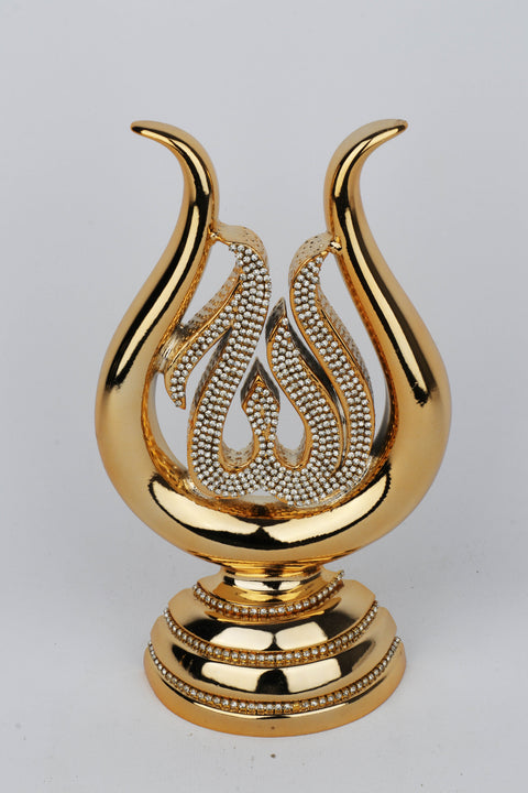 Turkish Decorations | Allah - Mohamed Large Tulip Figurine-Elite Turkish Bazaar