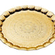 Turkish Serving tray | Wavy Round-Elite Turkish Bazaar