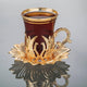 Ahsen Six Person Turkish Tea Set-Elite Turkish Bazaar