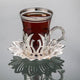 Ahsen Six Person Turkish Tea Set-Elite Turkish Bazaar