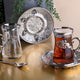 Sefa Six Person Turkish Tea Set-Elite Turkish Bazaar
